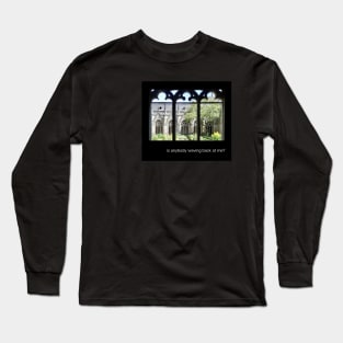 Waving through a window Long Sleeve T-Shirt